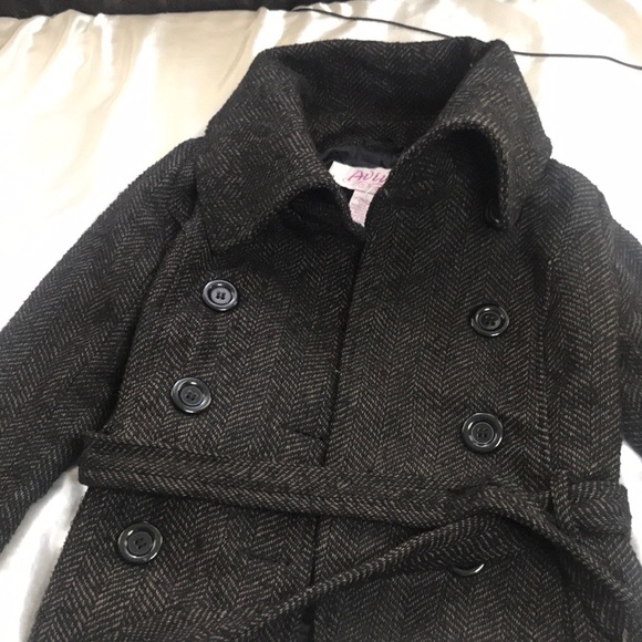 Brown button up coat - Picture 1 of 5